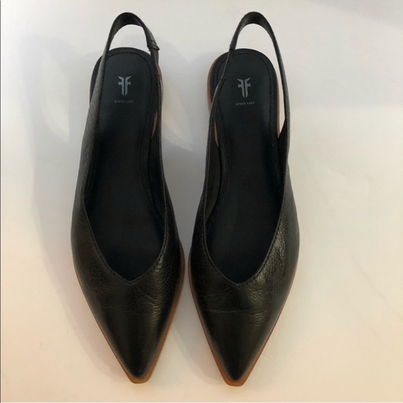 frye kenzie slingback flats